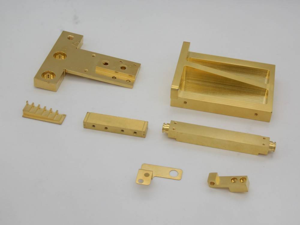 Optical communication gold-plated precision parts - MAYHO